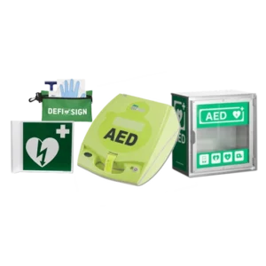 ZOLL AED Plus & ulkokaappi